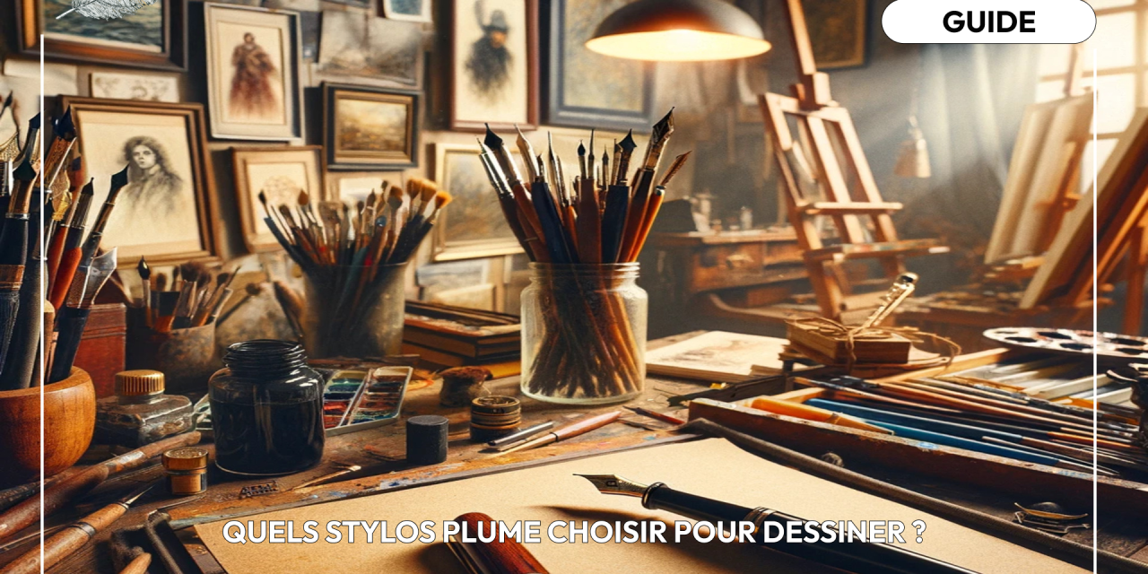 Quels stylos plume choisir pour dessiner ?